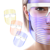 DN-01 Transparency LED Red And Blue Light Face Mask