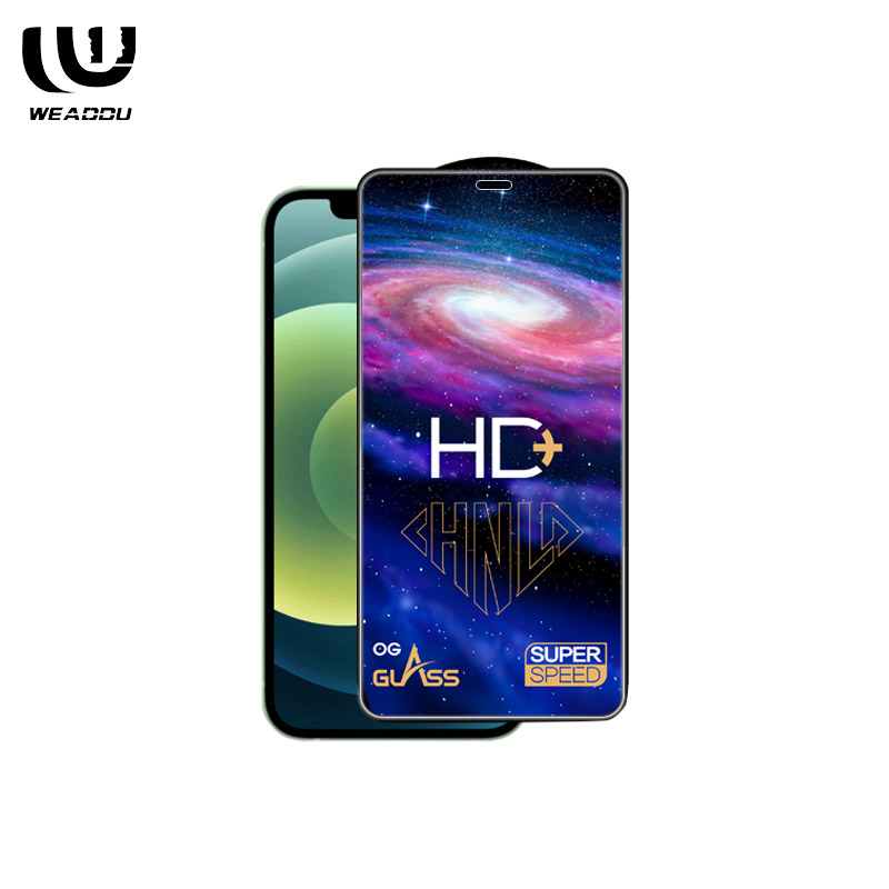 WeAddU wholesale phone film for iphones screen protector tempered glass cover with packaging