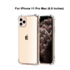 For iPhone 11 High Clear Gel Transparency Anti fall Cover Case 